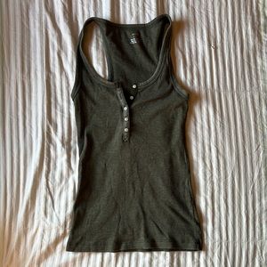 Small, Green, Aerie Tank Top. Worn Max 2x